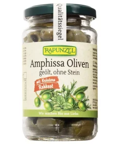 Amphissa Oliven mit Kräutern, ohne Stein (Rapunzel)