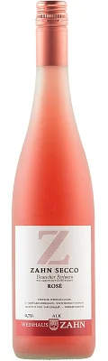 Cuvée Rosé Saale Unstrut Secco Weingut Zahn feinherb – Bild 2