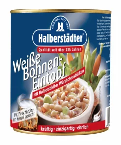 Halberstädter weißen Bohnen Eintopf in Dose