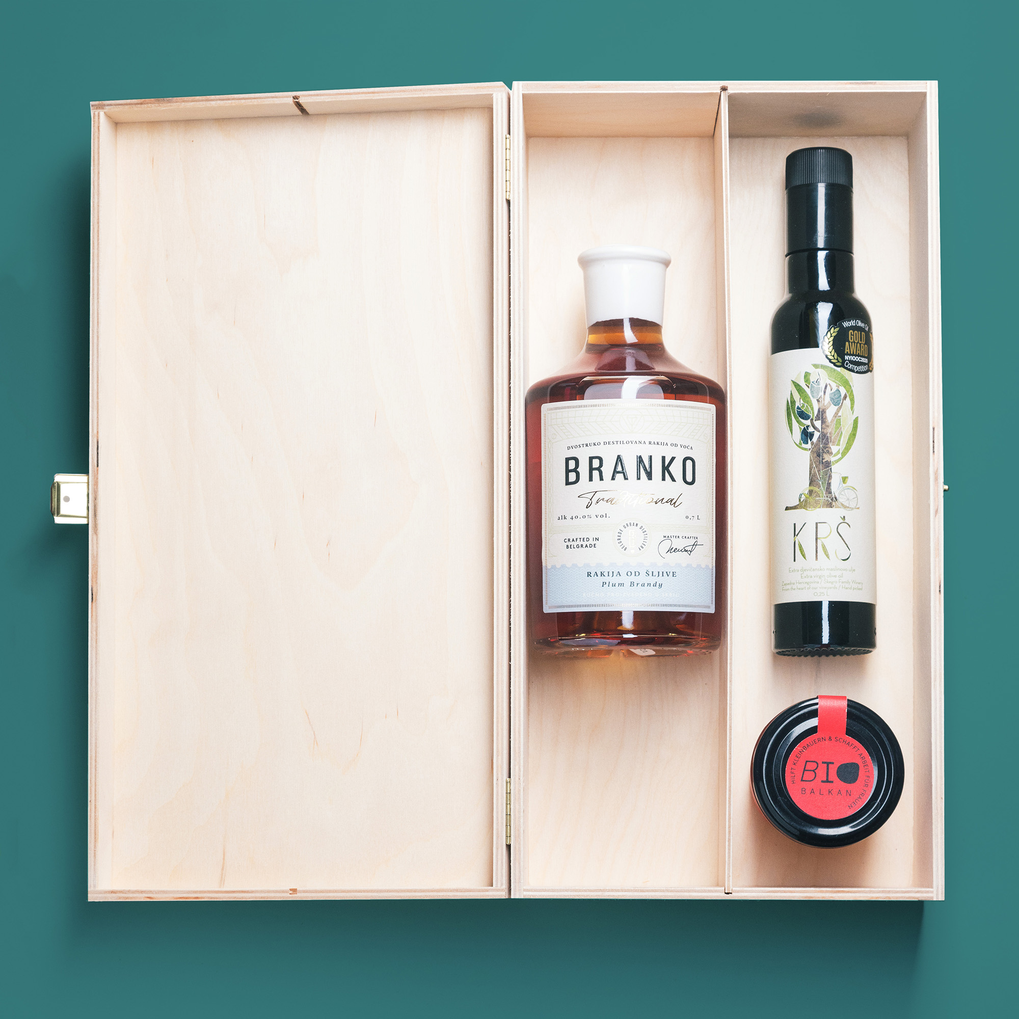 2er Wein-Holzkiste – Bild 4