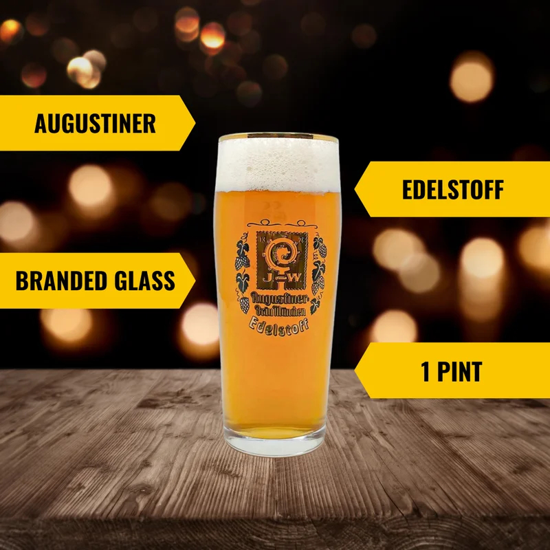 Augustiner Edelstoff Willibecher Glass – Bild 2