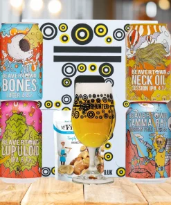 Beavertown British Breweries Craft Beer 4 Can Gift Pack with Glass
