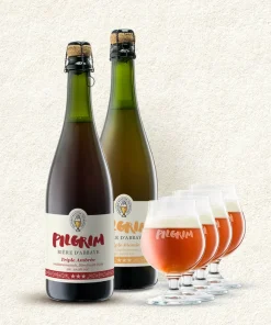 Schwenkergläser mit Triple Bier