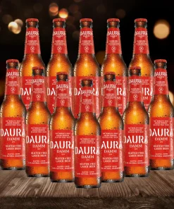 Estrella Daura Gluten Free Lager 330ml Bottles 5.4% ABV (12 Pack)