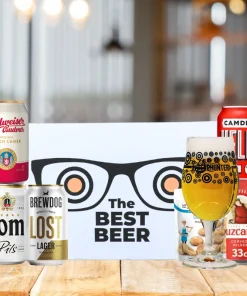 Premium Lager Beer Gift Set (5 x 330ml Cans)