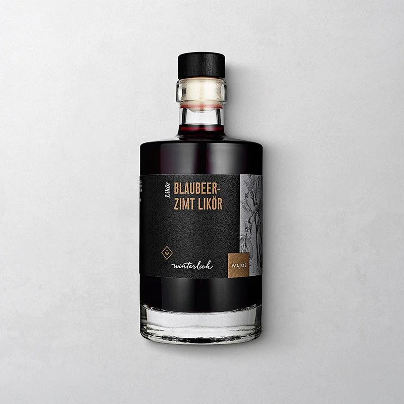 Blaubeer-Zimt Likör