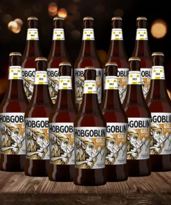 Wychwood Hobgoblin Gold Golden Ale 500ml Bottles – 4.5% ABV (12 Pack)
