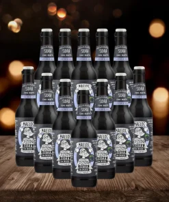 Maeloc Galician Blackberry Spanish Cider 330ml Bottles – 4.0% ABV (12 Pack)