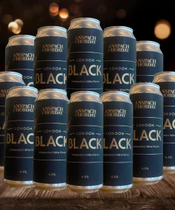 Anspach & Hobday London Black Nitro Porter 470ml – 4.4% ABV (12 Pack)