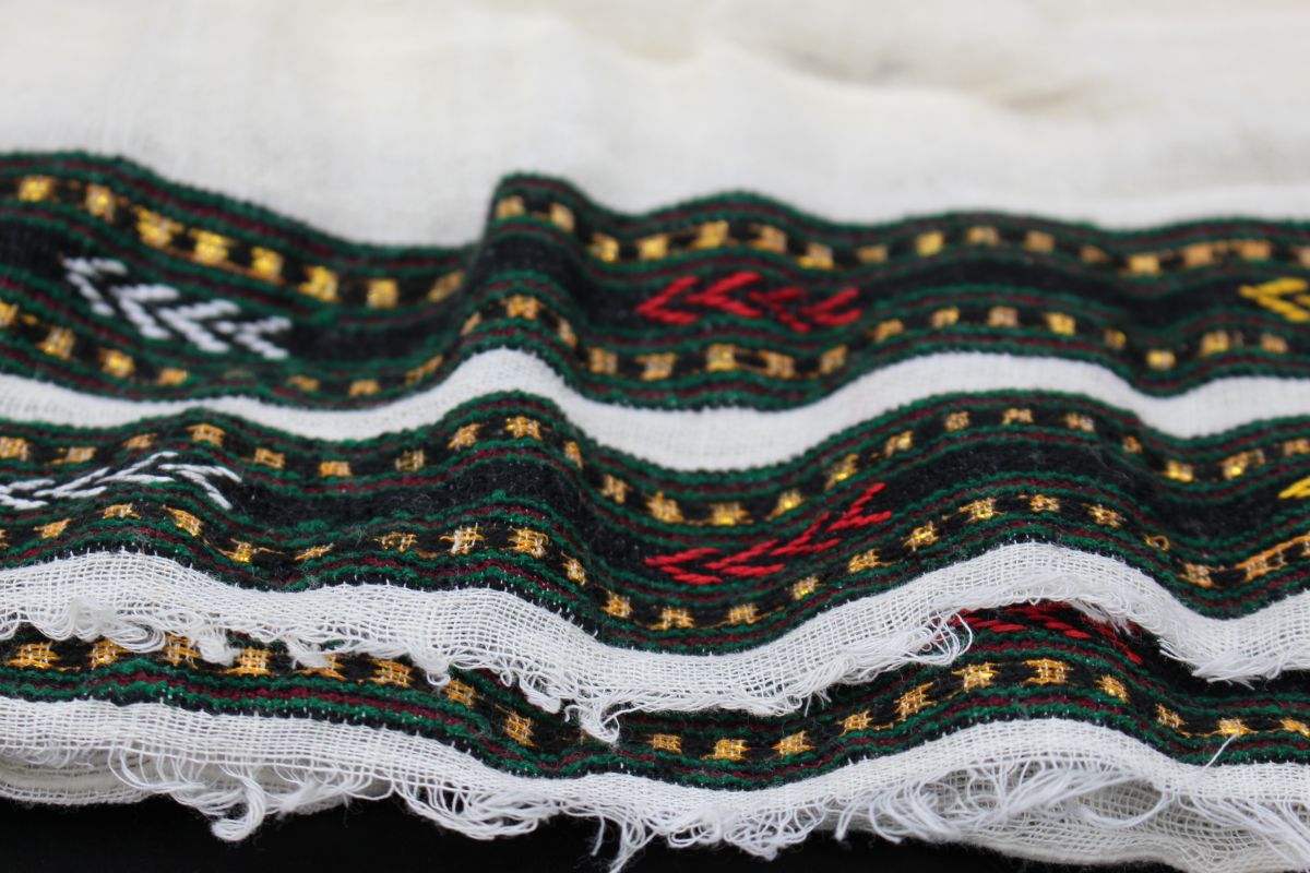 Handgewebtes Tuch aus äthiopischer Baumwolle – Bild 3