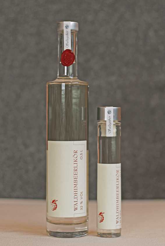 Waldhimbeerlikör 32 % vol – Bild 3