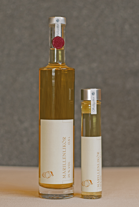 Marillenlikör 25 % vol – Bild 3