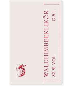 Waldhimbeerlikör 32 % vol