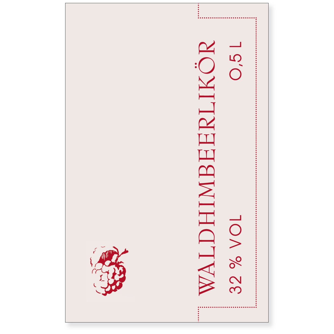 Waldhimbeerlikör 32 % vol