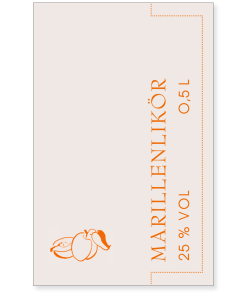 Marillenlikör 25 % vol