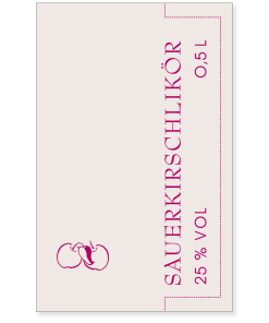 Sauerkirschlikör 25 % vol