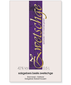 Beste Zwetschge 42 % vol