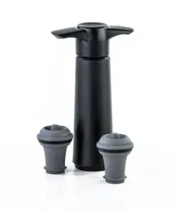 Vacu Vin Weinpumpe, zum Vakuumziehen, mit 2 Stopfen, 1 St