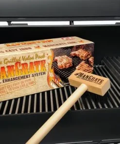 Zubehör – Mangrate Gusseisen-Grillrost „Starter Set“ für Joe´s BBQ Smoker 16″, 3 tlg.