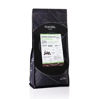 Elianza 55%, Bitter Couverture, Grandes Teneurs, Callets, Michel Cluizel, 3 kg