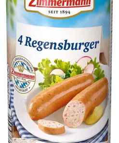 4 Regensburger Würstchen, Dose 550g