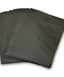 Einschlagpapier, fettbeständig, Zuschnitte, schwarz, 28x38cm, 1.000 St