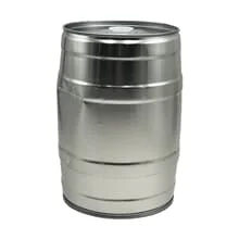 Aktionsposten – 5 Liter Partyfass ohne Zapfhahn, silber