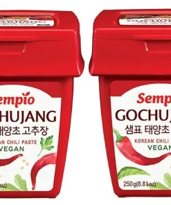 2er Pack – SEMPIO Chilipaste Scharf Gochujang (2x 250g) aus Korea | Gochu Jang | Korean Chili Paste, vegan