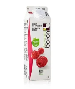 Boiron Himbeer Püree, pasteurisiert, 100% Frucht, 1 l