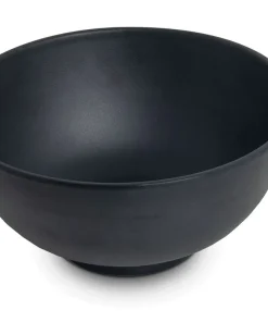 [ Melamin MATT SCHWARZ ] Schale Ø 19cm / Reisschale / Suppen-Schale / Nudel-Schale