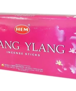 HEM 120 Räucherstäbchen [ YLANG YLANG / Blume der Blumen ] handgerollte Räucherstäbchen aus Indien