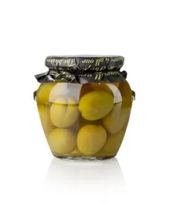 Grüne Oliven, Gordal, mit Kern, Torremar, 580 g