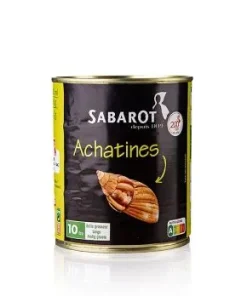 Achat-Schnecken (Achatines), 10 Dutzend, mittelgroß, Sabarot, 800 g, 120 St