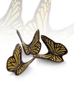 Schokoaufleger „Butterfly“(Schmetterling), dunkel, Dobla (77568), 286 g, 120 St