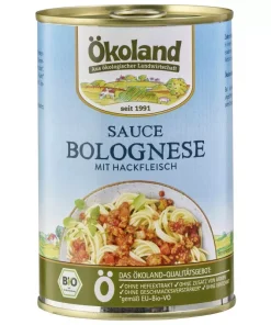 Sauce Bolognese mit Hackfleisch (Ökoland)