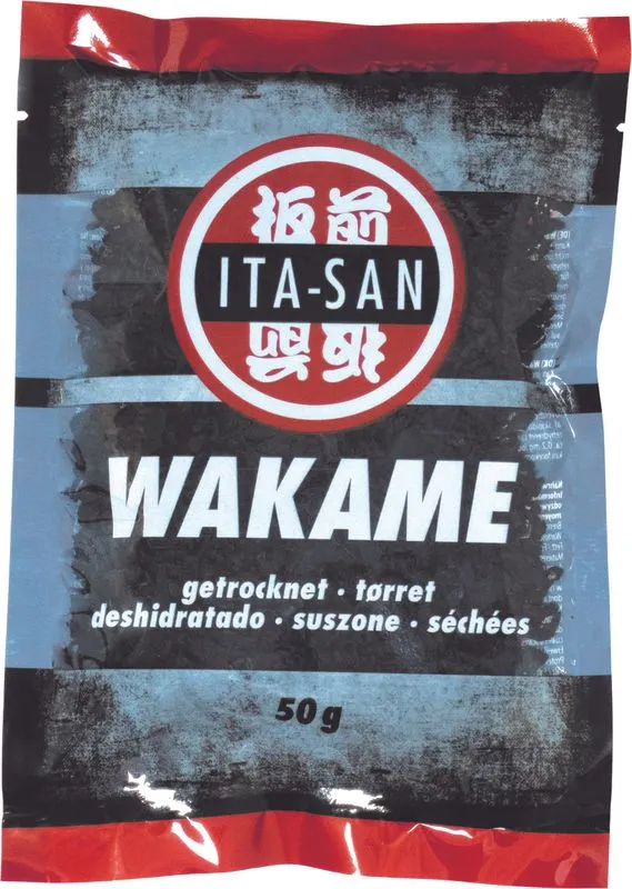 ITA-SAN Wakame, getrocknet 50g | Seealgen, getrocknet | Dried Wakame seaweed – Bild 2