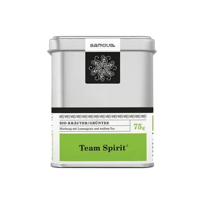 Samova Team Spirit Bio Kräuter- / Grüntee 75g – Bild 2