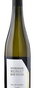 Wein Saale Unstrut Weißwein Müller Thurgau 2023 trocken Thüringer Weingut Bad Sulza Deutscher Qualitätswein