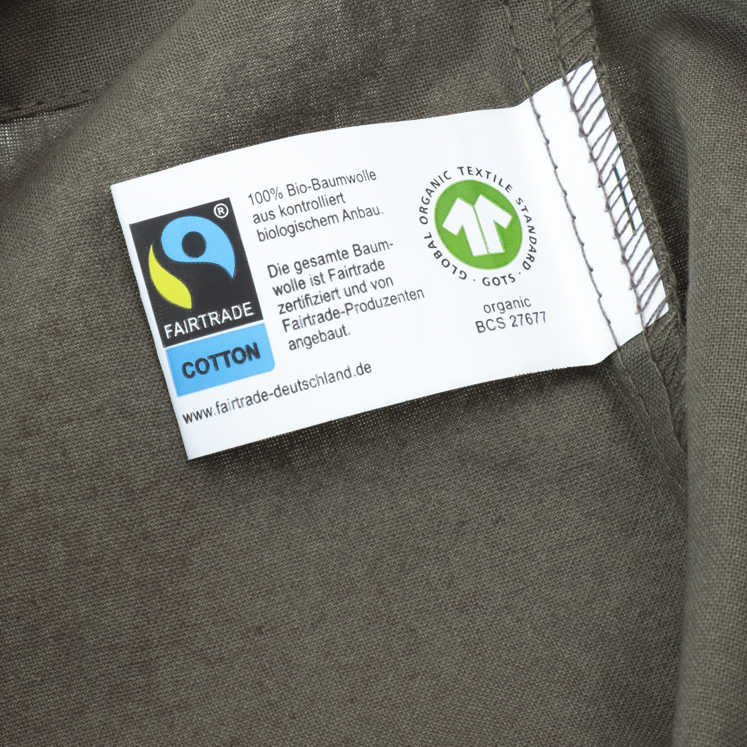 Cotton bag, organic (Fairtrade/GOTS) – Bild 3