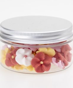 Zuckerblumen bunt 18mm, 40 Stk.