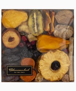 Dörrfrüchte-Geschenkpackung Quadrat mittel