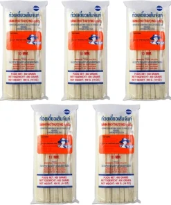5er-Pack FARMER 10mm (XL) Reisnudeln, Straight, Banh Pho (5x 400g) Bandnudeln