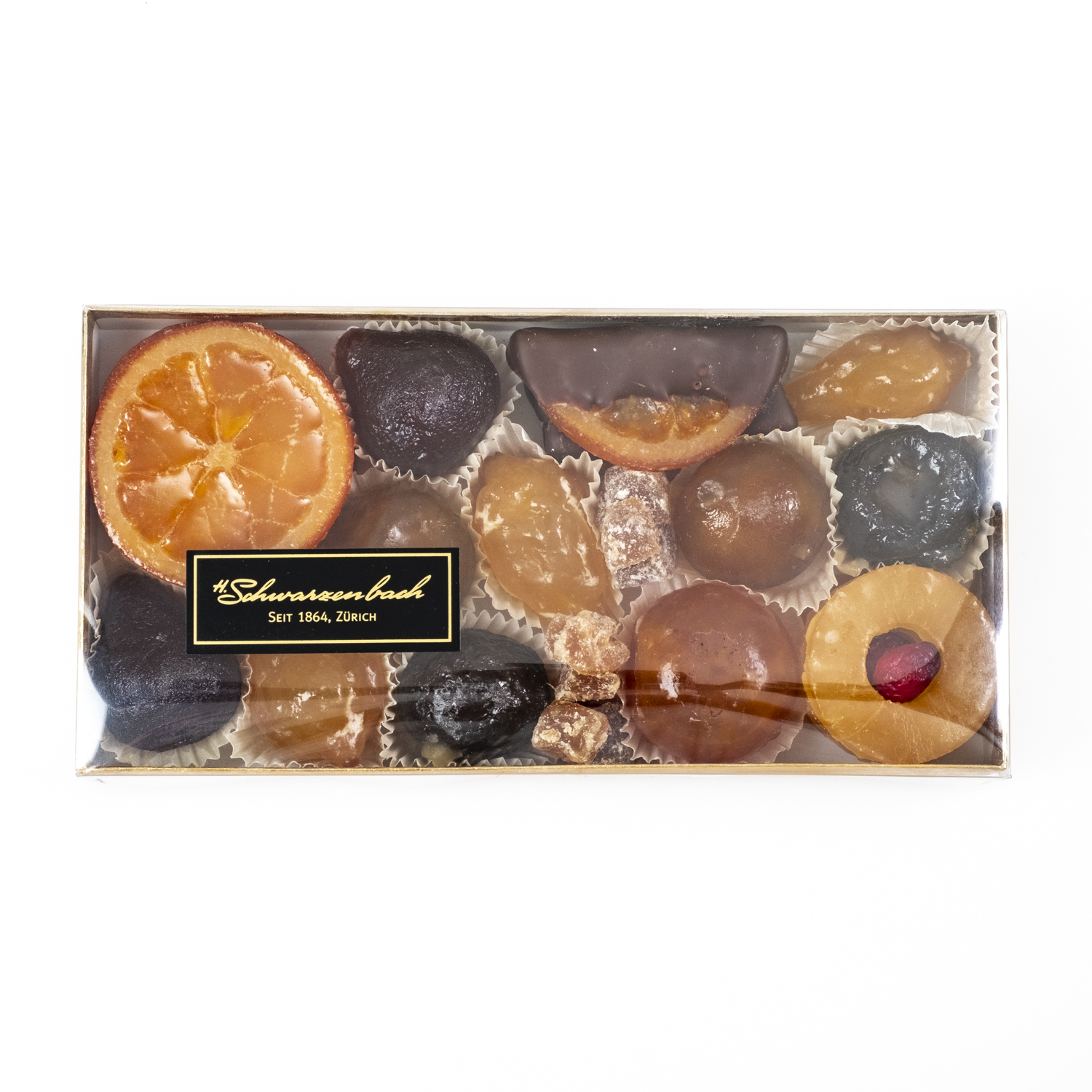 Kandierte Früchte Geschenkpackung mittel