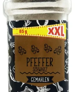 Pfeffer Schwarz gemahlen XXL 85g