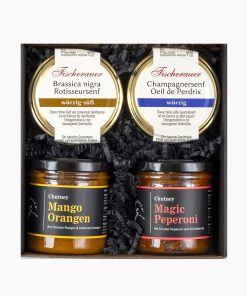 Senf & Chutney Geschenk-Set