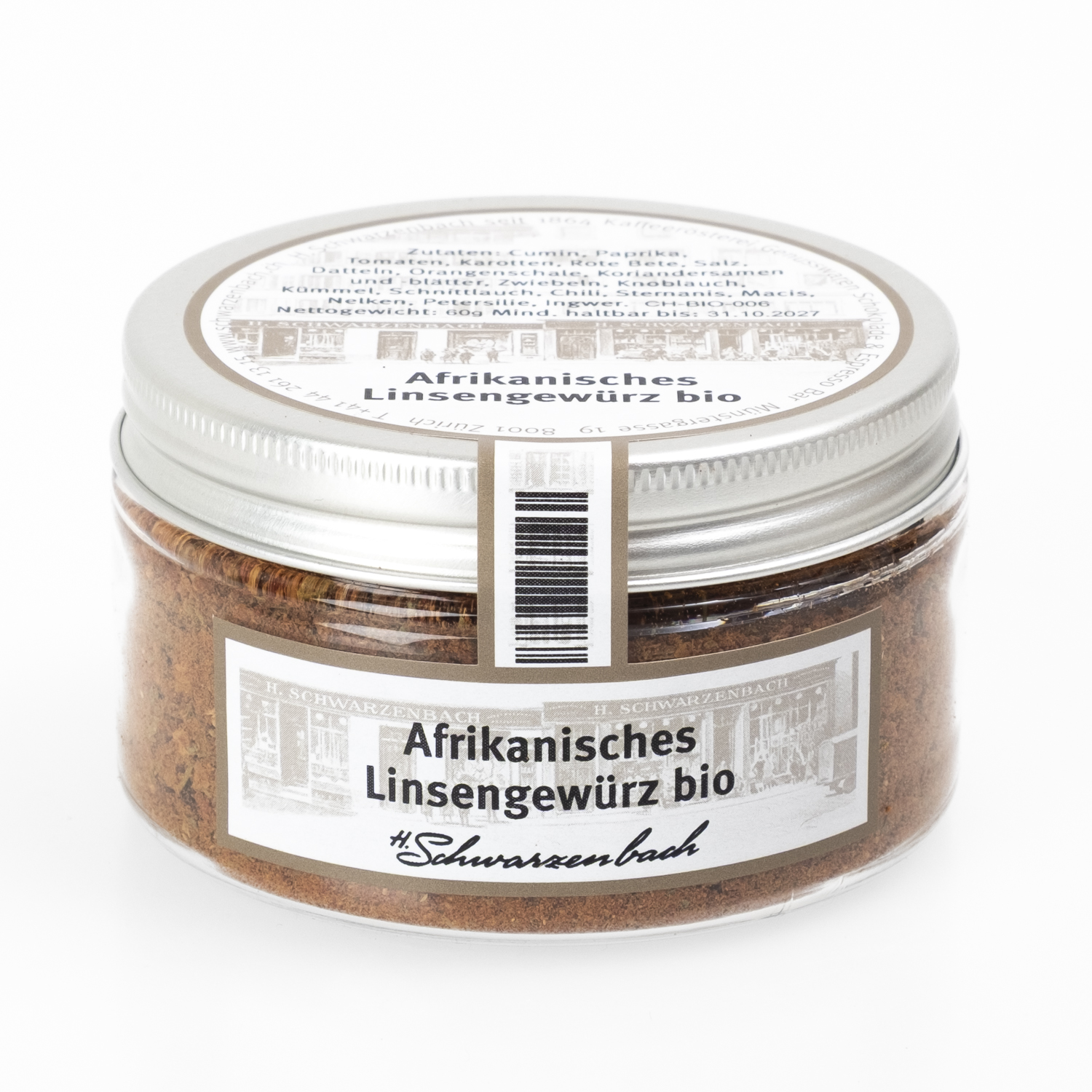 African lentil spice mix, organic 60g – Bild 3