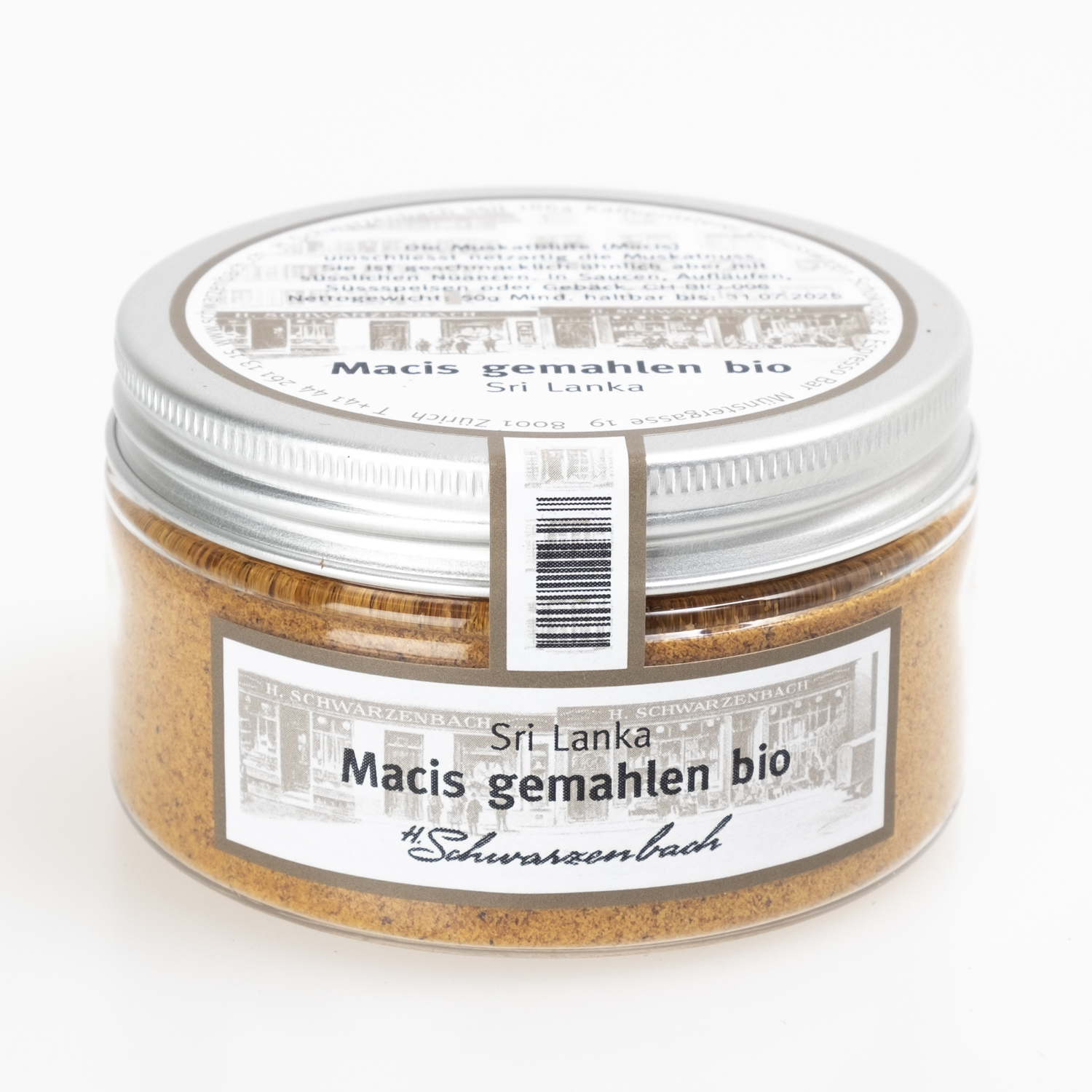 Macis gemahlen (Muskatblüten) bio 50g – Bild 3