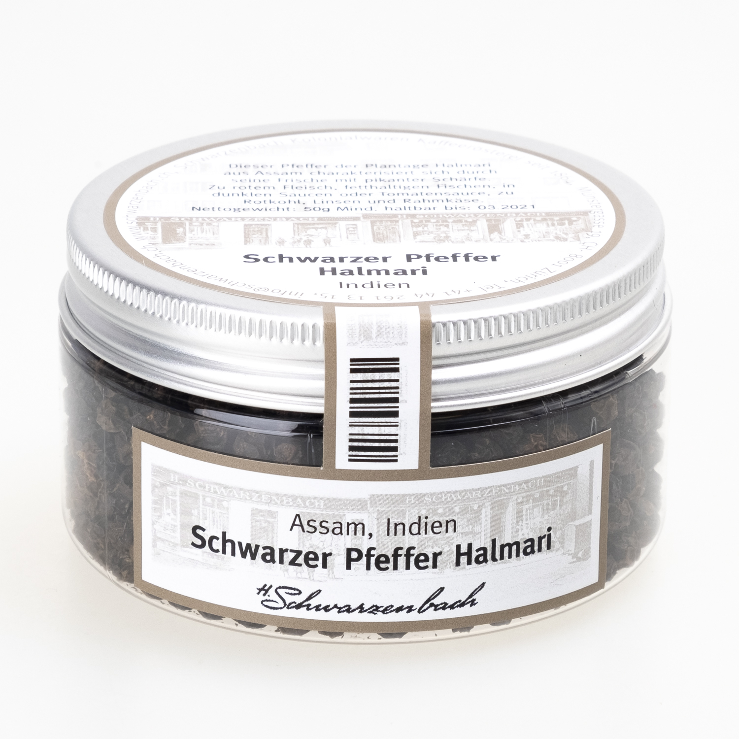 Pepper black, Plantation Halmari 50g – Bild 3