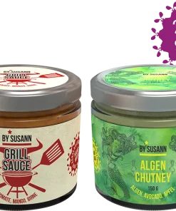 BySusann 2er Chutney Set Grill & Salad 2 – barbecue sauce & seaweed chutney