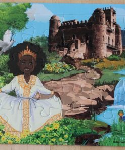 Puzzle für Kinder „Fasiledes Castle“